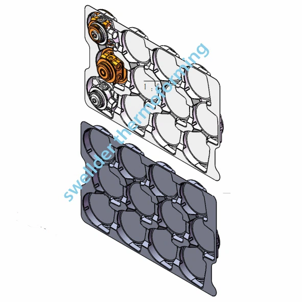 Vacuum Formed Plastic Tray Small Plastic Pallet